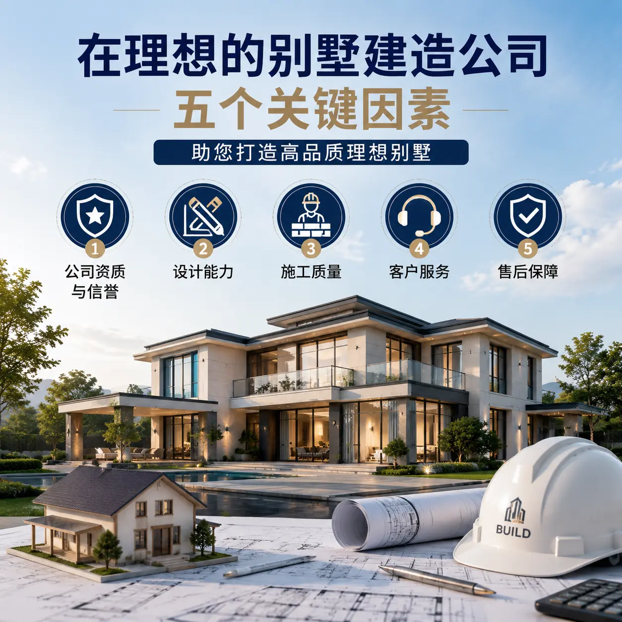 在 都匀 找到理想别墅建造公司的五个关键因素