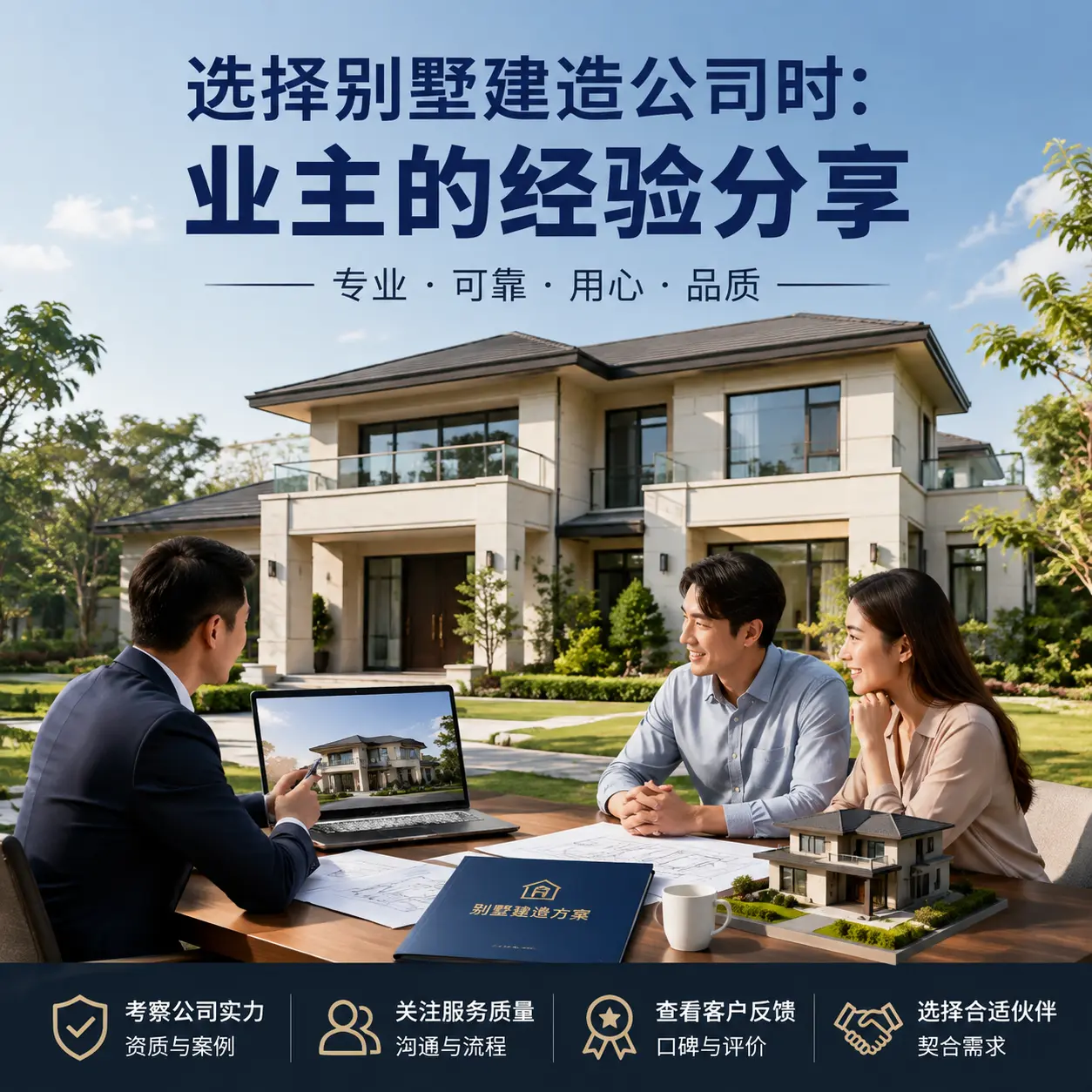 选择别墅建造公司时： 都匀 业主的经验分享