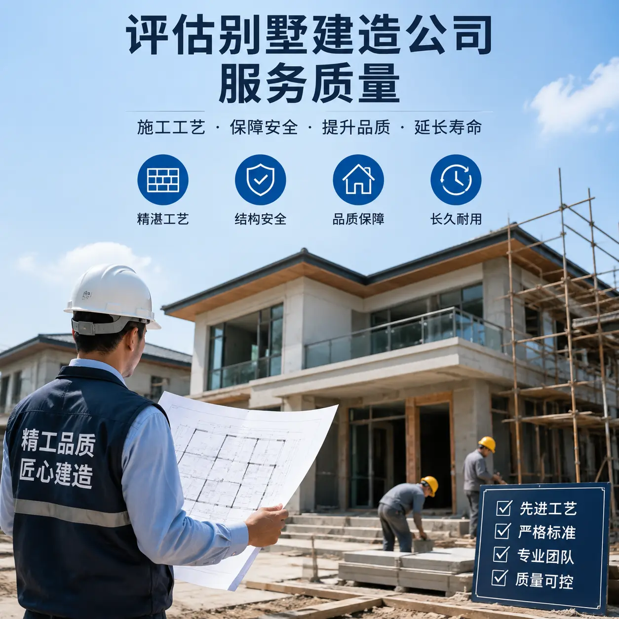 如何评估 都匀 别墅建造公司的服务质量？
