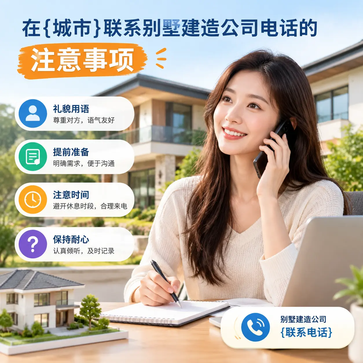 在都匀联系别墅建造公司电话的注意事项