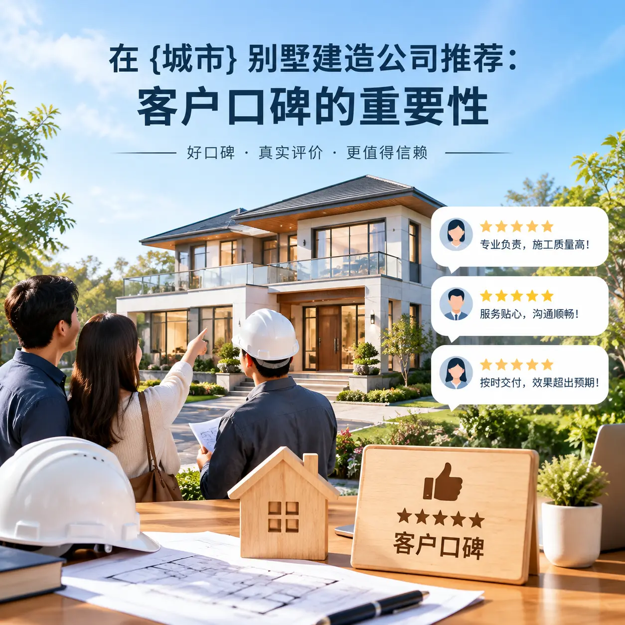 在 都匀 别墅建造公司推荐：客户口碑的重要性