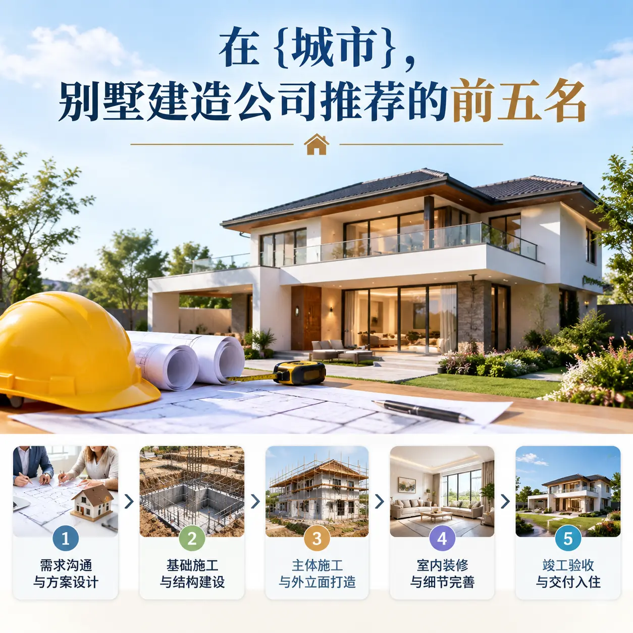 在 都匀，别墅建造公司推荐的前五名