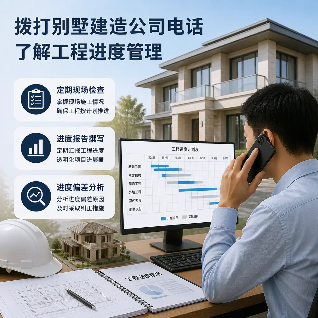 拨打都匀别墅建造公司电话，了解工程进度管理